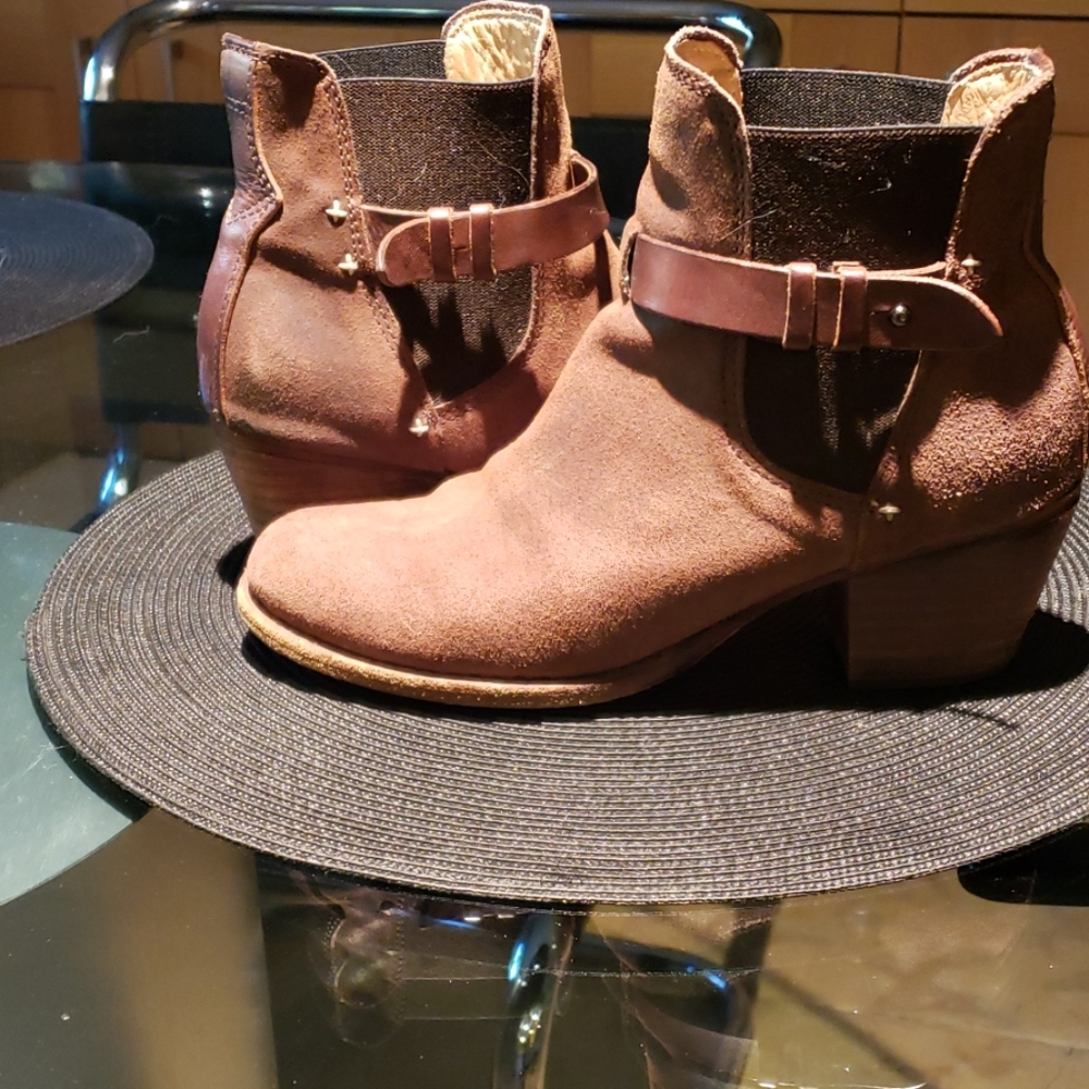 Rag & Bone Suede Booties - Picture 3 of 3